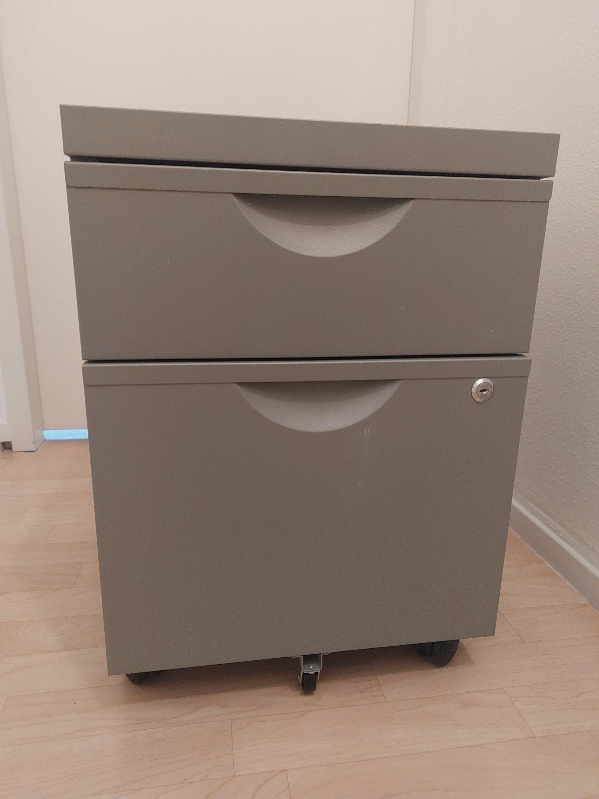 IKEA ladeblok op wielen, grijs, Huis en Inrichting, Ophalen, Minder dan 50 cm, Gebruikt, Modern, functioneel
