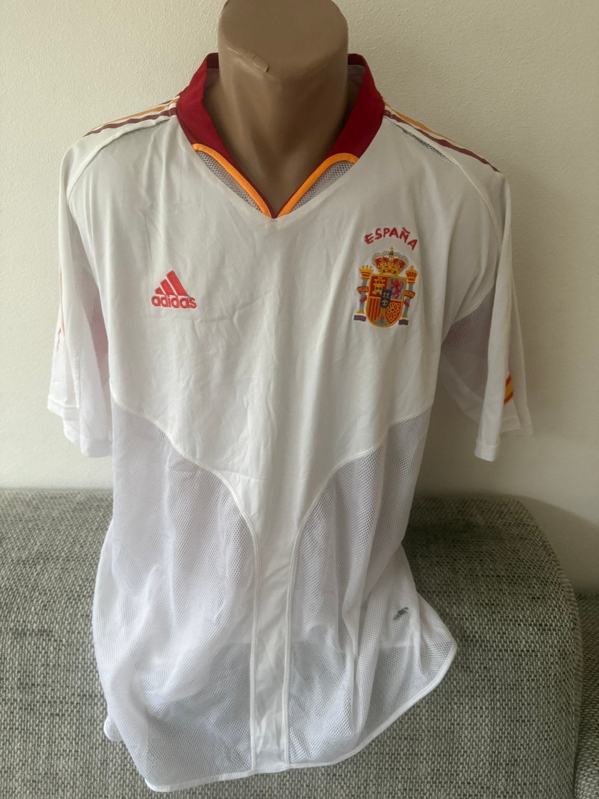 Spaans voetbalshirt - Spanje - kwartfinalist WK kwartfinale, Verzamelen, Sportartikelen en Voetbal, Ophalen of Verzenden, Gebruikt