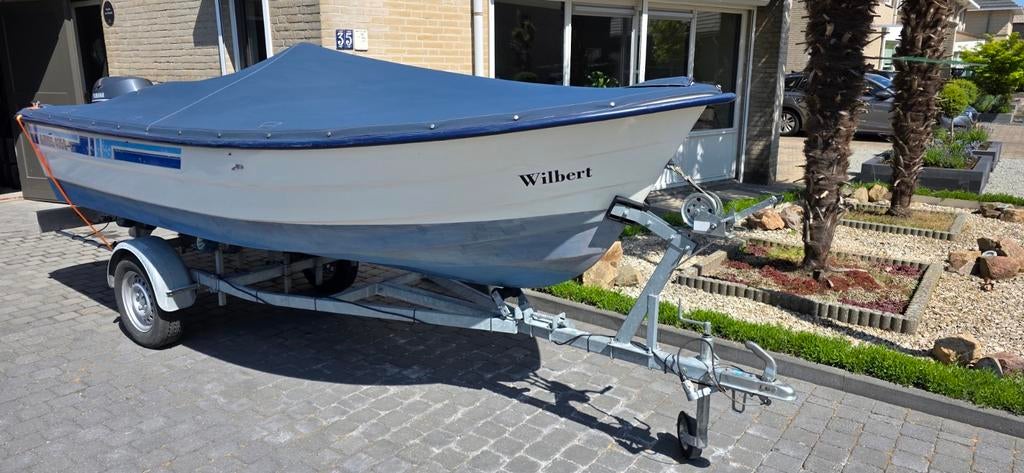 RYDS 435 S met 20 pk Yamaha elektrisch starten + power tilt, Ophalen, 10 tot 30 pk, Gebruikt, Buitenboordmotor
