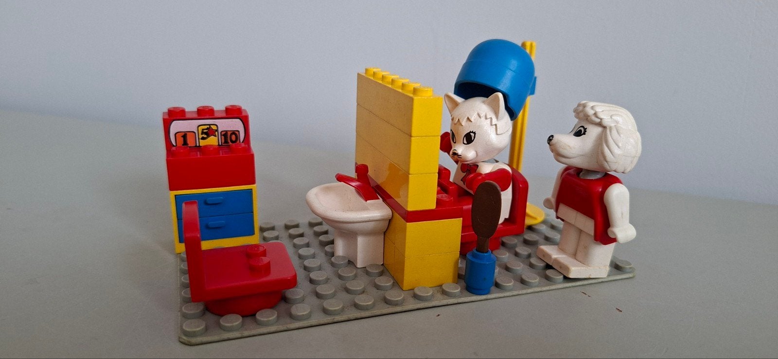 Lego Fabuland set 3623 beauty salon, Gebruikt, Overige thema's, Lego, Ophalen of Verzenden