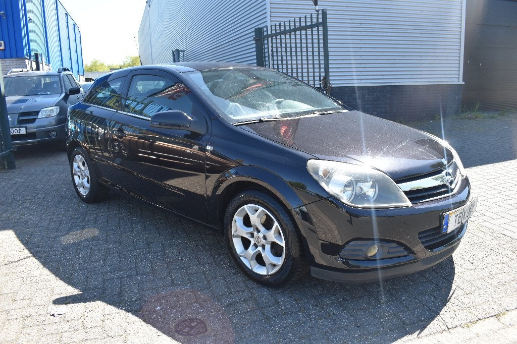 Opel Astra 1.6 16V GTC 2007 Zwart  NIEUWE APK, Auto's, Voorwielaandrijving, 15 km/l, 1145 kg, 4 cilinders