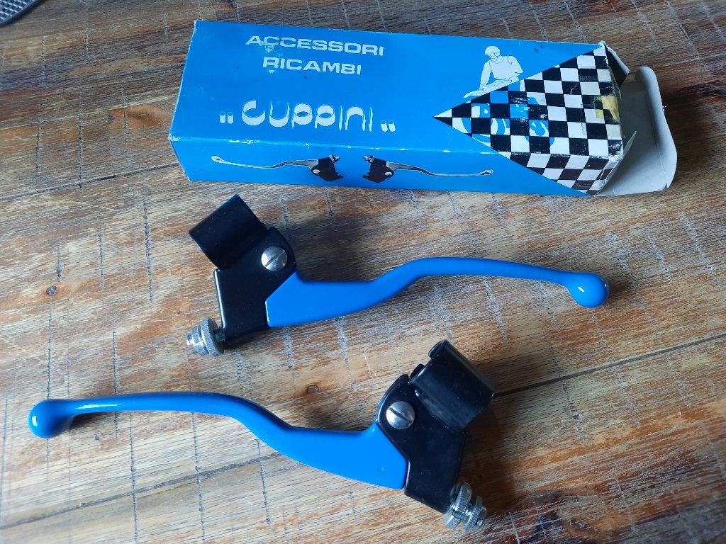 N.O.S set cuppini twinshock trial cross enduro hendels, Ophalen, Nieuw, Overige typen, Overige merken