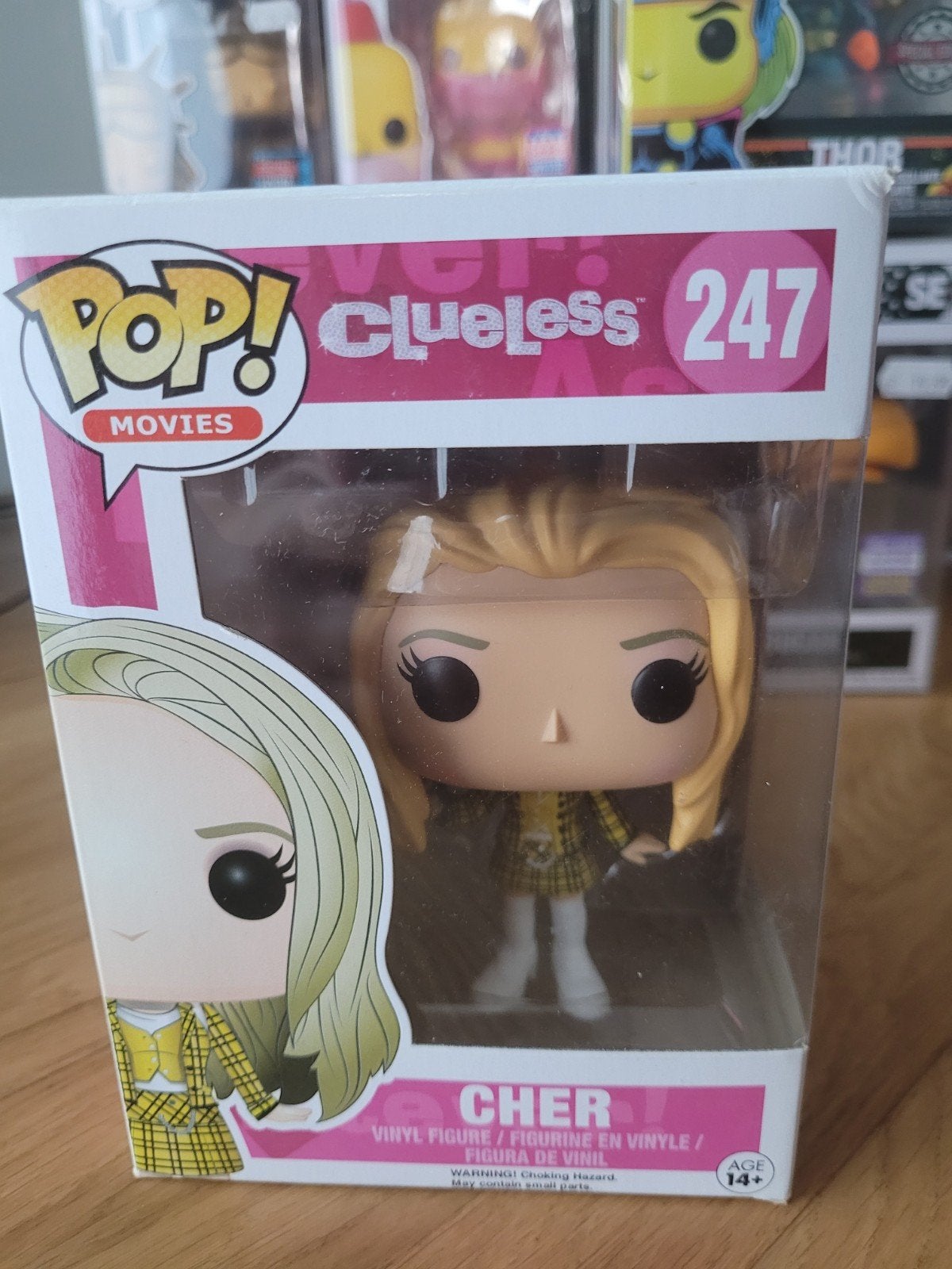 Funko Pop! Movies Clueless Cher #247 met protector, Kinderen en Baby's, Speelgoed | Actiefiguren, Ophalen of Verzenden, Gebruikt