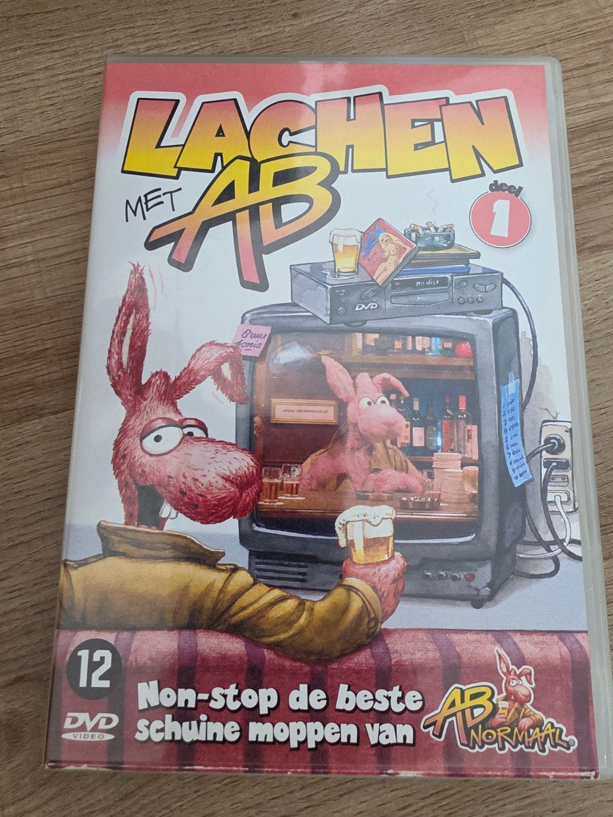 Lachen met AB deel 1, Alle leeftijden, Ophalen of Verzenden, Zo goed als nieuw, Romantische komedie