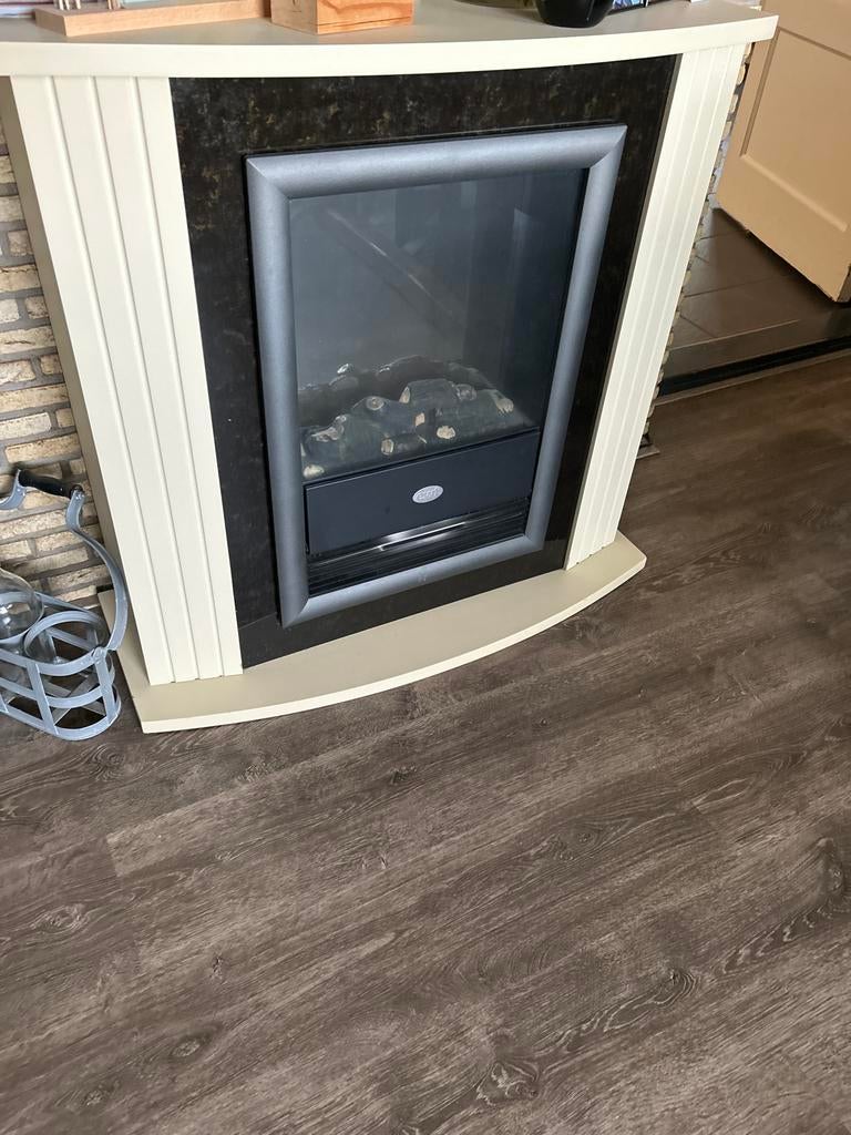 Electrische kachel, Ophalen of Verzenden, Gebruikt, Vrijstaande haard, Elektrische haard