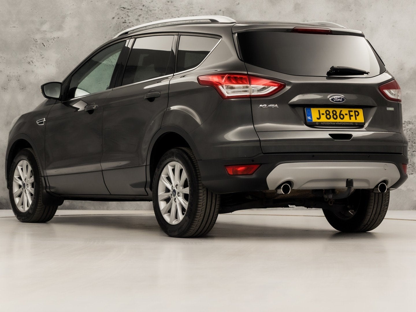 Ford Kuga 1.5 Titanium Sport 150Pk (NAVIGATIE, CLIMATE, STOE, Auto's, 12 maanden, 4 cilinders, Leder en Stof, Bedrijf