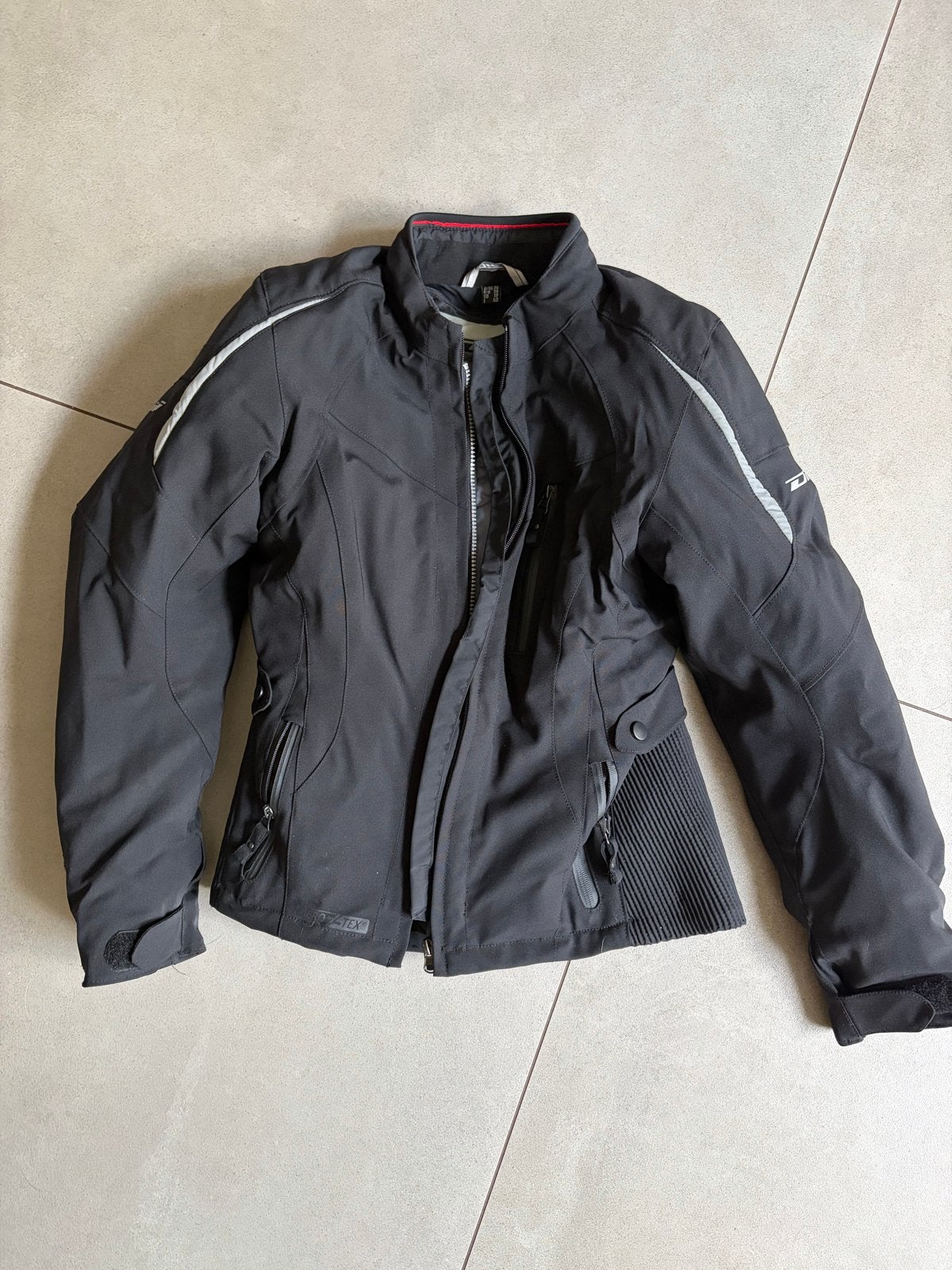 Difi zwarte textiele motorjas, maat 36/38, Motoren, Kleding | Motorkleding, Ophalen of Verzenden, Tweedehands, Dames, Jas | textiel