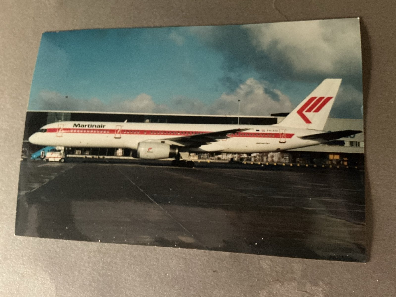 Martinair Boeing 757-200 Vliegtuig Foto, Verzenden, Gebruikt, Kaart, Foto of Prent