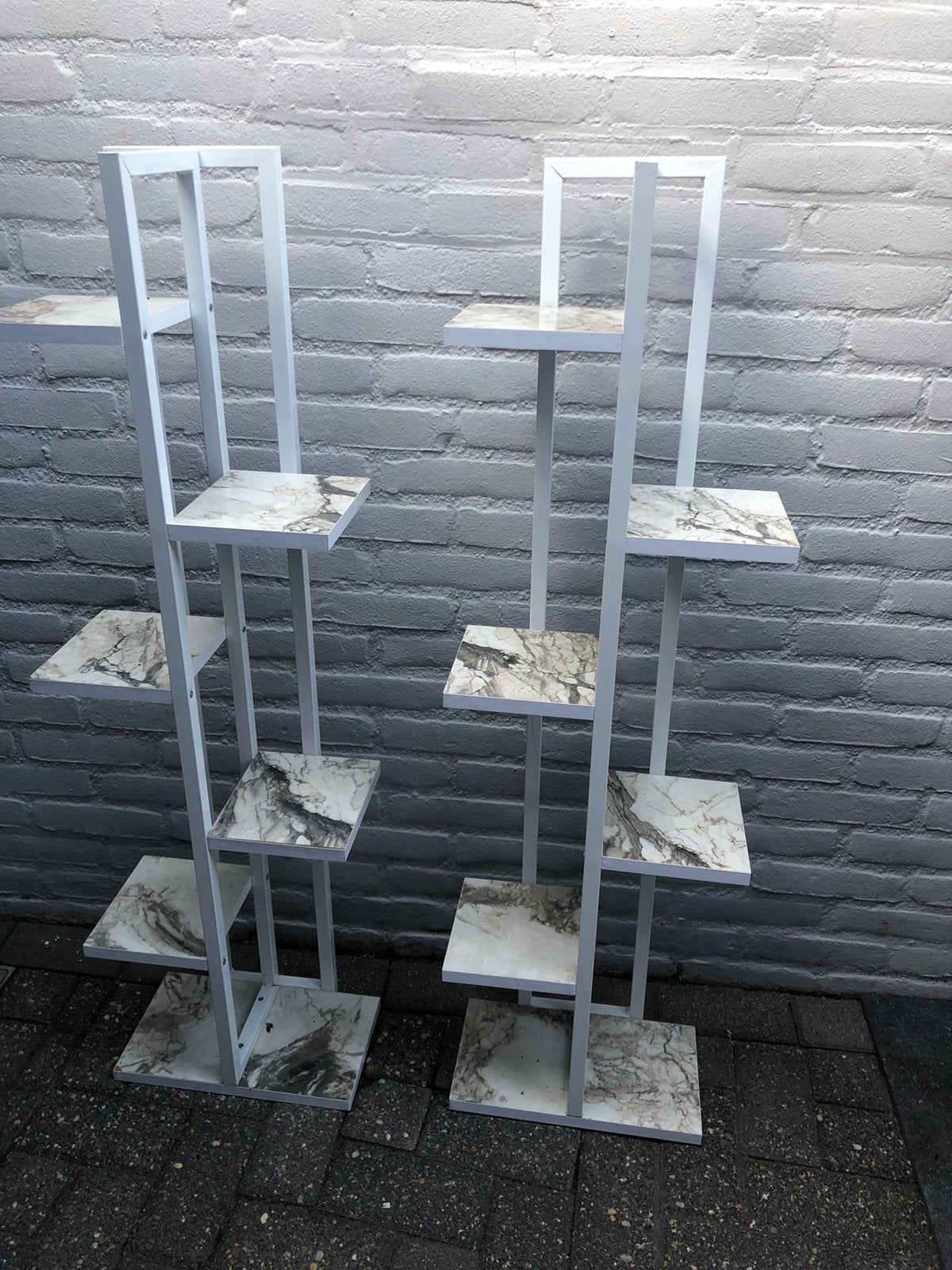 2 ( planten ) standaards, Ophalen, Zo goed als nieuw