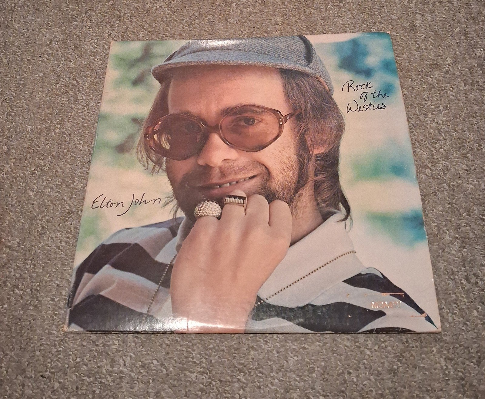 Elton John - Rock of the Westies LP (1975), LP, Gebruikt, Pop, Ophalen of Verzenden