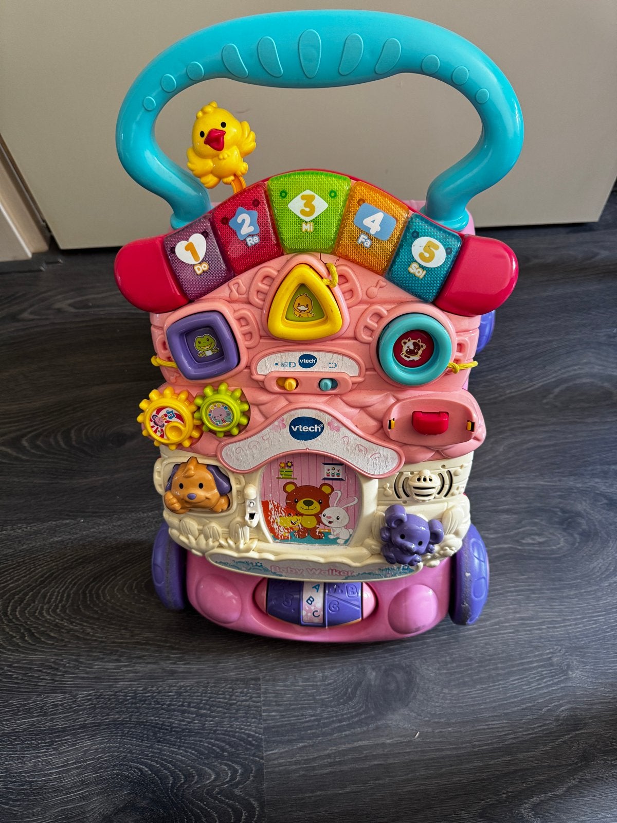 VTech Babywalker met muziek en activiteiten, Kinderen en Baby's, Ophalen of Verzenden, Gebruikt, Overige typen, Met geluid