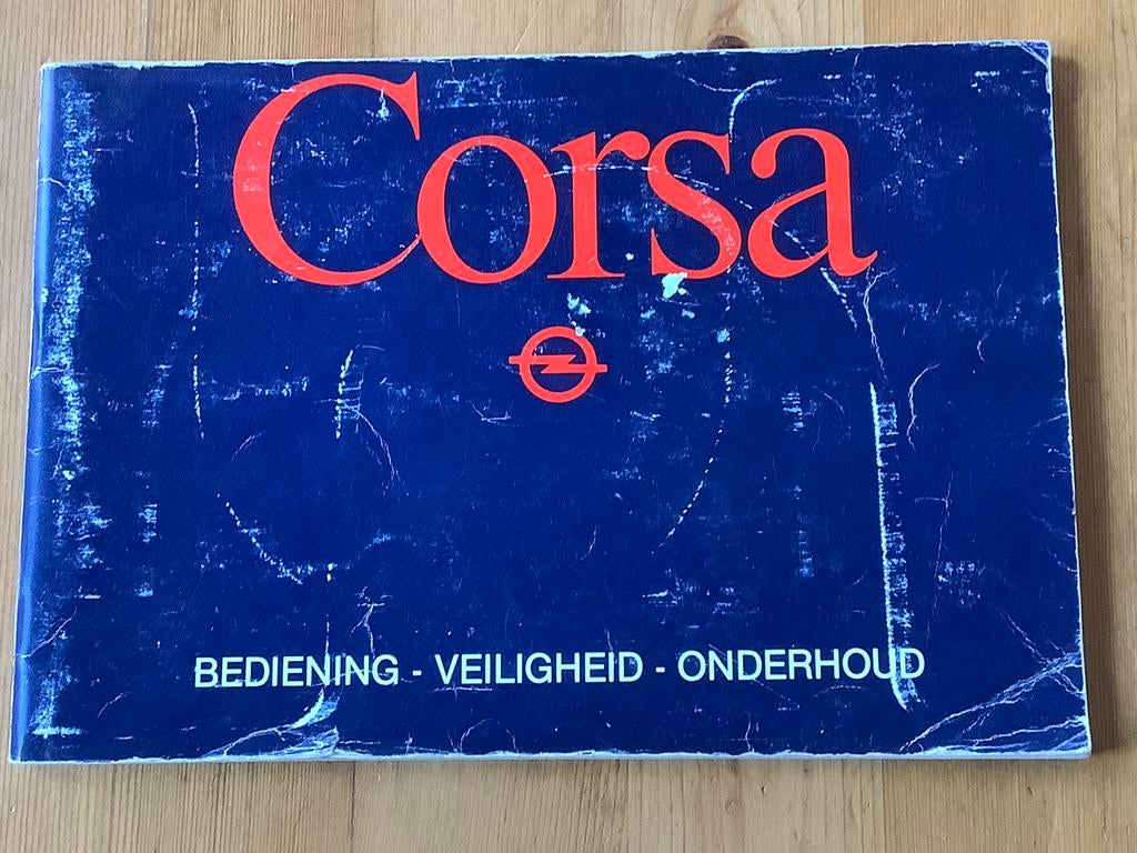 Instructieboekje Opel Corsa, Ophalen of Verzenden