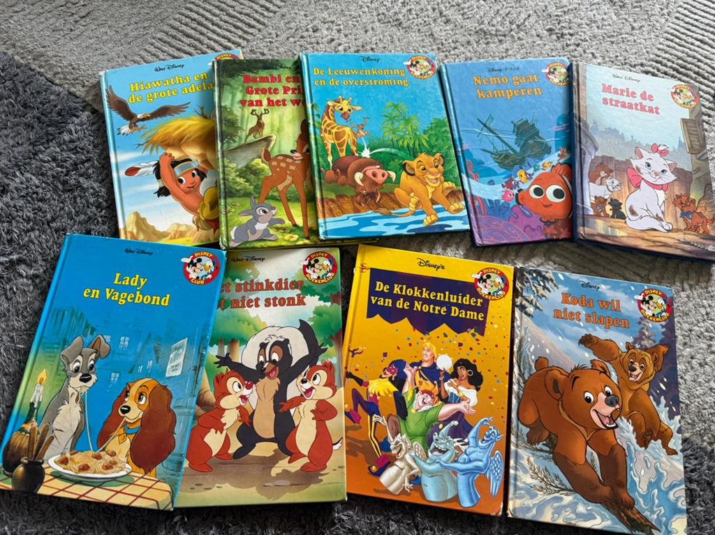 Disney Boeken Collectie - 10 Hardcover Sprookjesboeken, Boeken, Kinderboeken | Baby's en Peuters, Ophalen of Verzenden, Gelezen