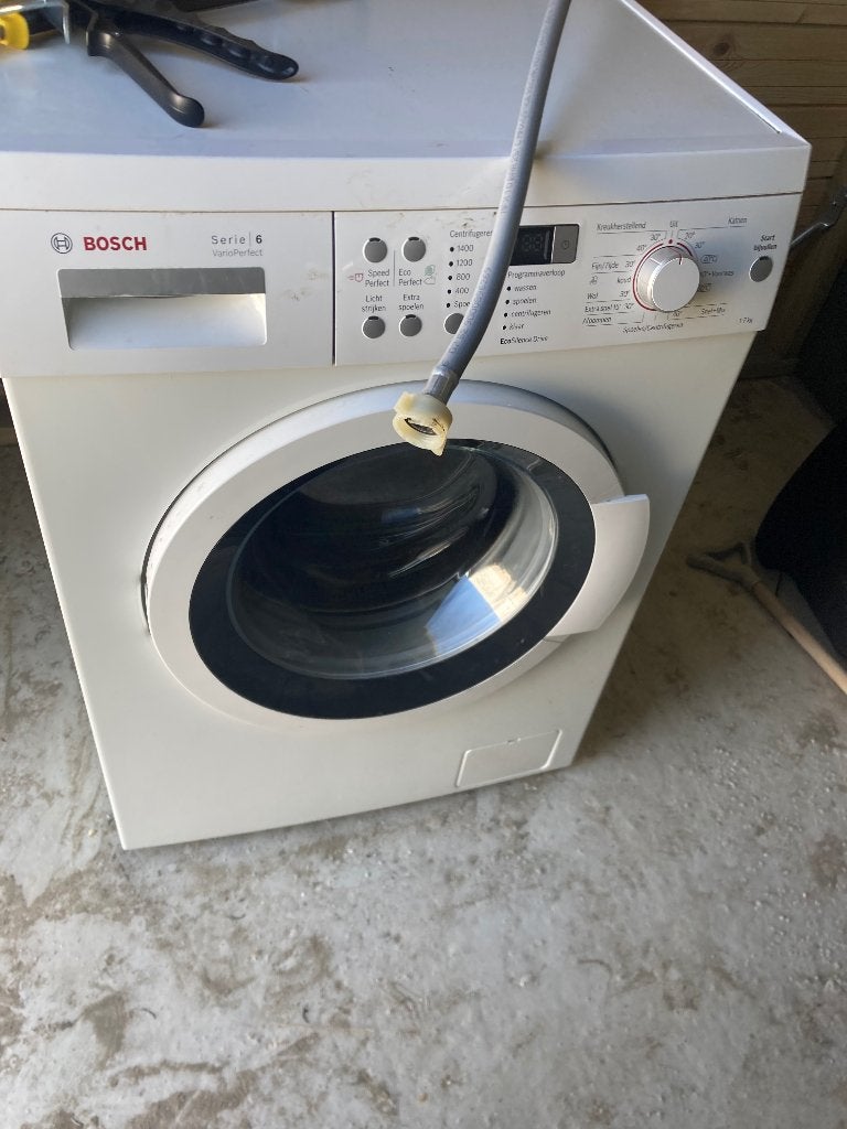 Wasmachine Bosch, Witgoed en Apparatuur, Wasmachines, Ophalen, Gebruikt, 1200 tot 1600 toeren, 85 tot 90 cm
