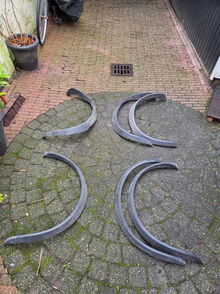 Spatbordverbreders Golf 1 GTI Jaren '80 (set van 4), Auto-onderdelen, Nieuw, Ophalen of Verzenden, Spatbord, Volkswagen