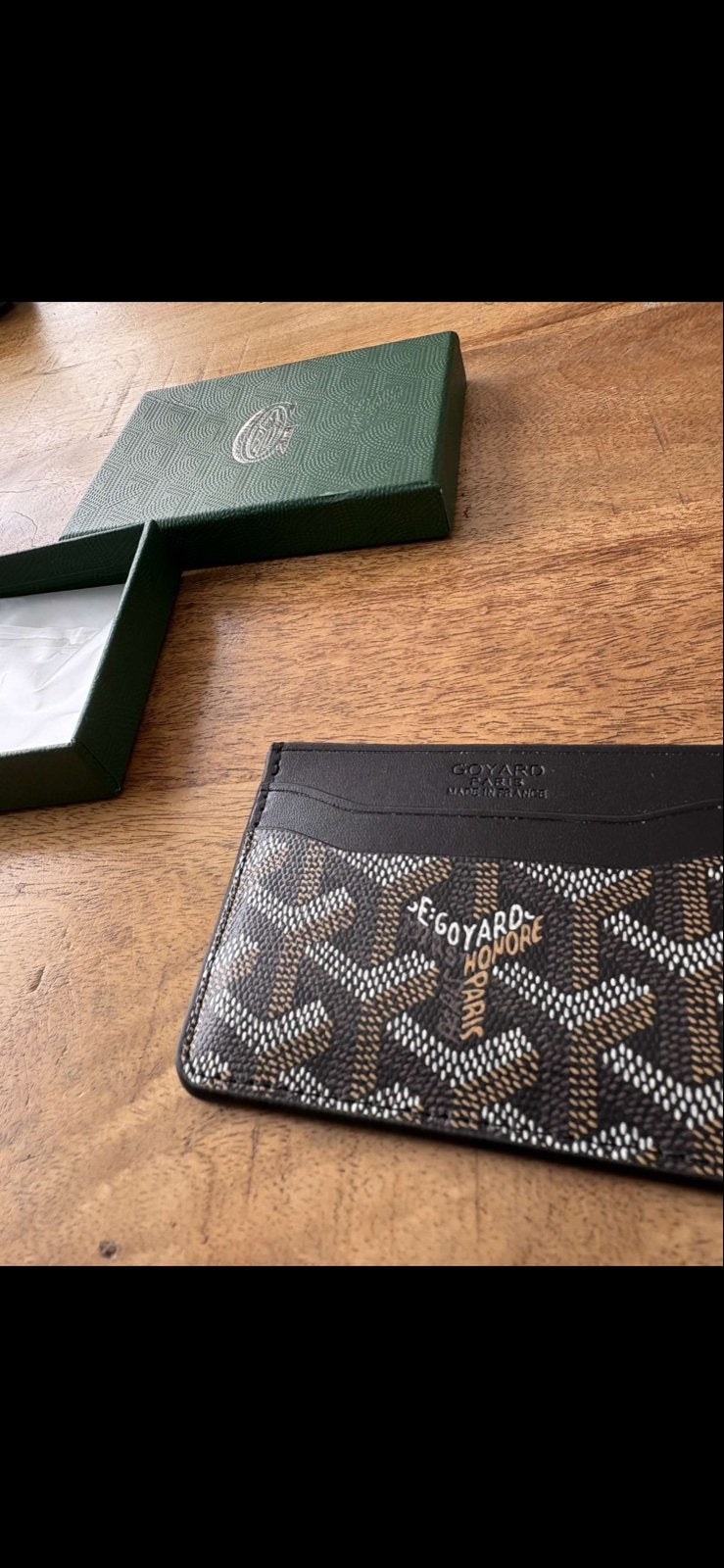 Goyard Pasjeshouder - Nieuw in diverse kleuren, Ophalen of Verzenden, Nieuw, Overige kleuren, Overige merken