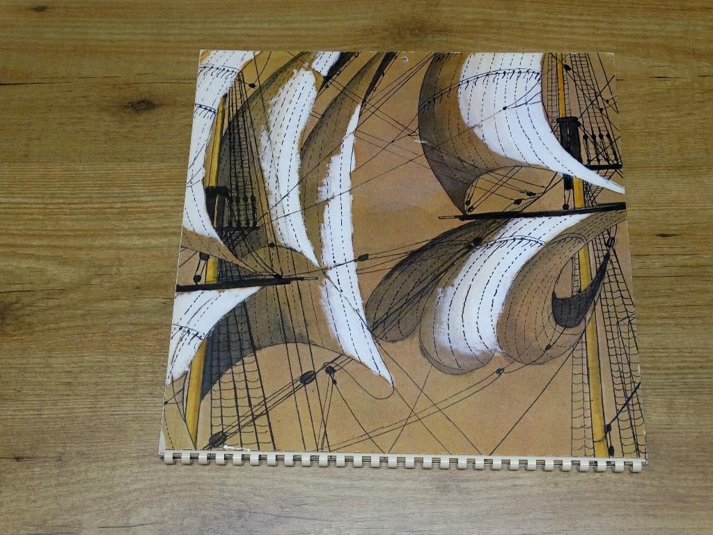 van Ommeren scheepvaart oude vintage kalender 1973, Ophalen of Verzenden, Zo goed als nieuw, Motorboot of Zeilboot, Boek of Tijdschrift