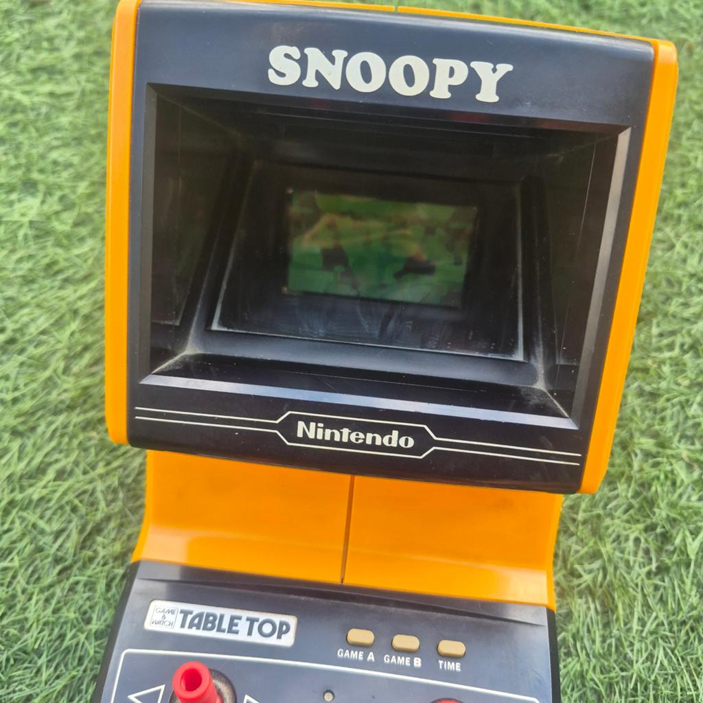 Nintendo Game & Watch Snoopy Table Top (1983), Ophalen of Verzenden, Gebruikt