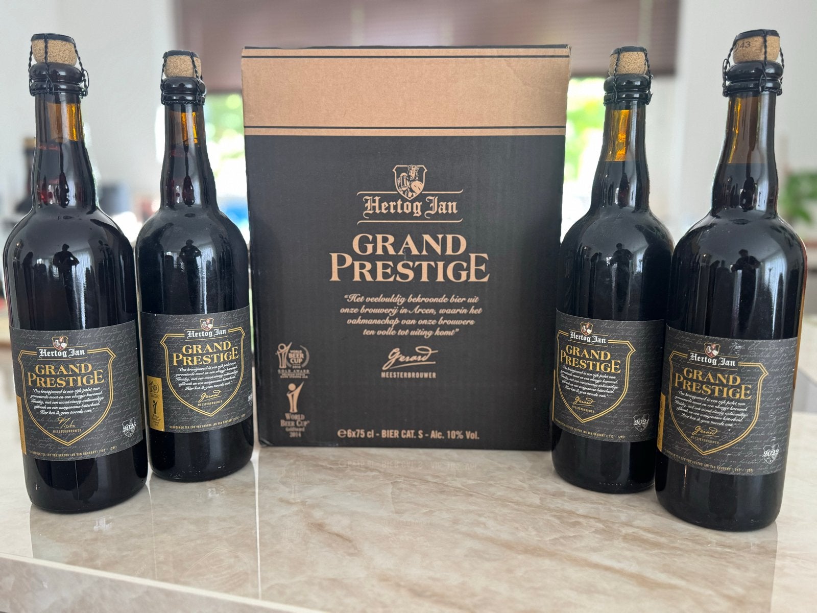 Hertog Jan Grand Prestige 2021, 2022, 2023 en 2025, Ophalen, Zo goed als nieuw, Italië, Rode wijn
