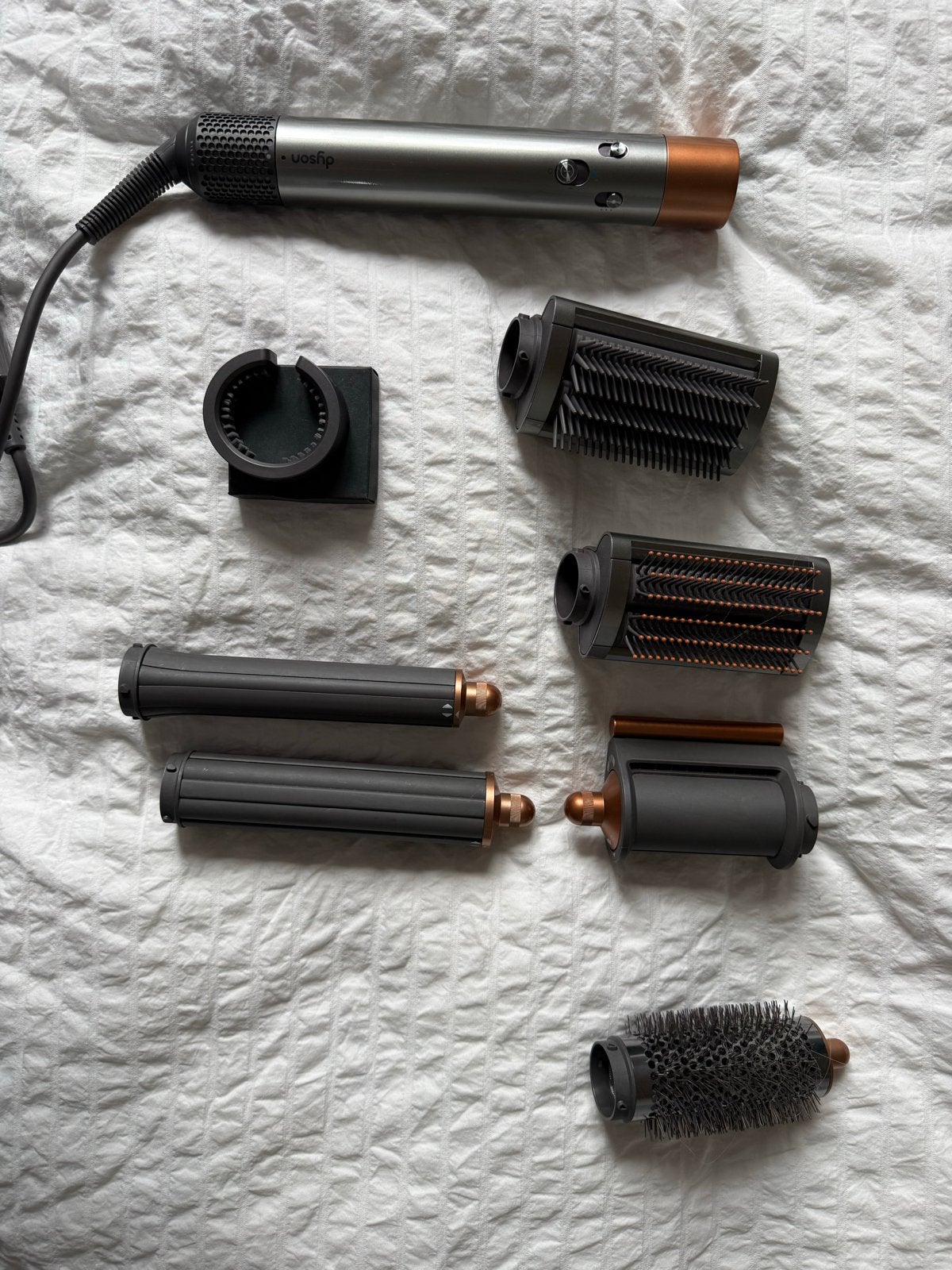Dyson Airwrap Complete met accessoires en opbergdoos, Witgoed en Apparatuur, Ophalen of Verzenden, Zo goed als nieuw, Haarverzorging