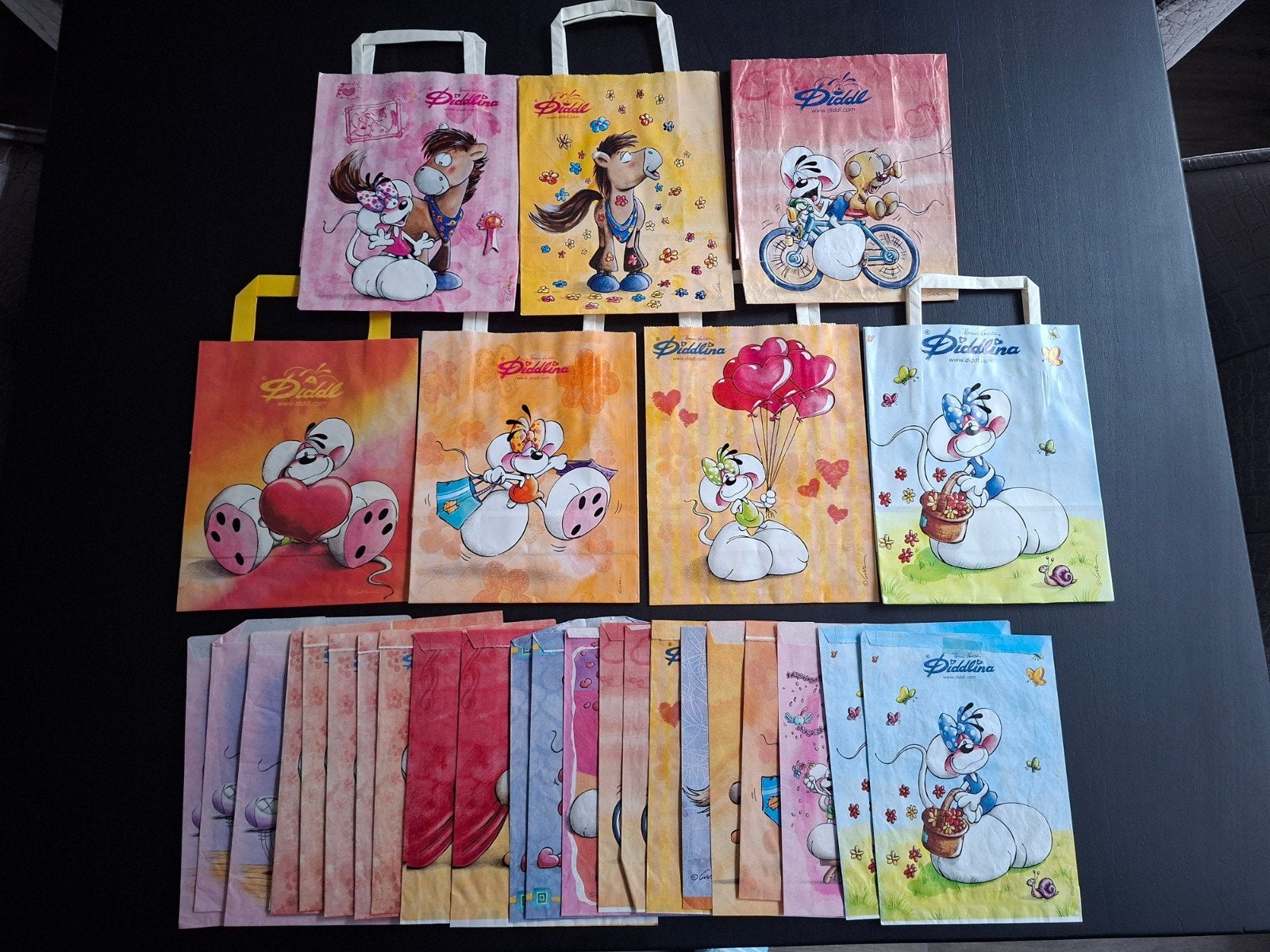Diddl tasjes/zakjes, Verzamelen, Diddl, Ophalen of Verzenden, Diddl, Papier, Kaart of Schrift