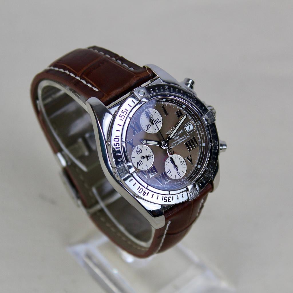 Breitling Chrono Cockpit - A13358 - Bronze plaat, Staal, Breitling, Polshorloge, Breitling