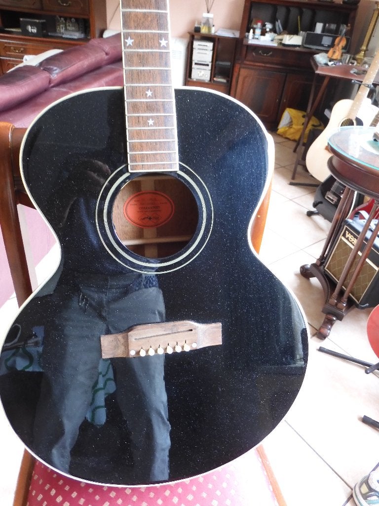 EPIPHONE J-180 LS, INSPIRED BY GIBSON, Muziek en Instrumenten, Ophalen, Zo goed als nieuw, Overige typen