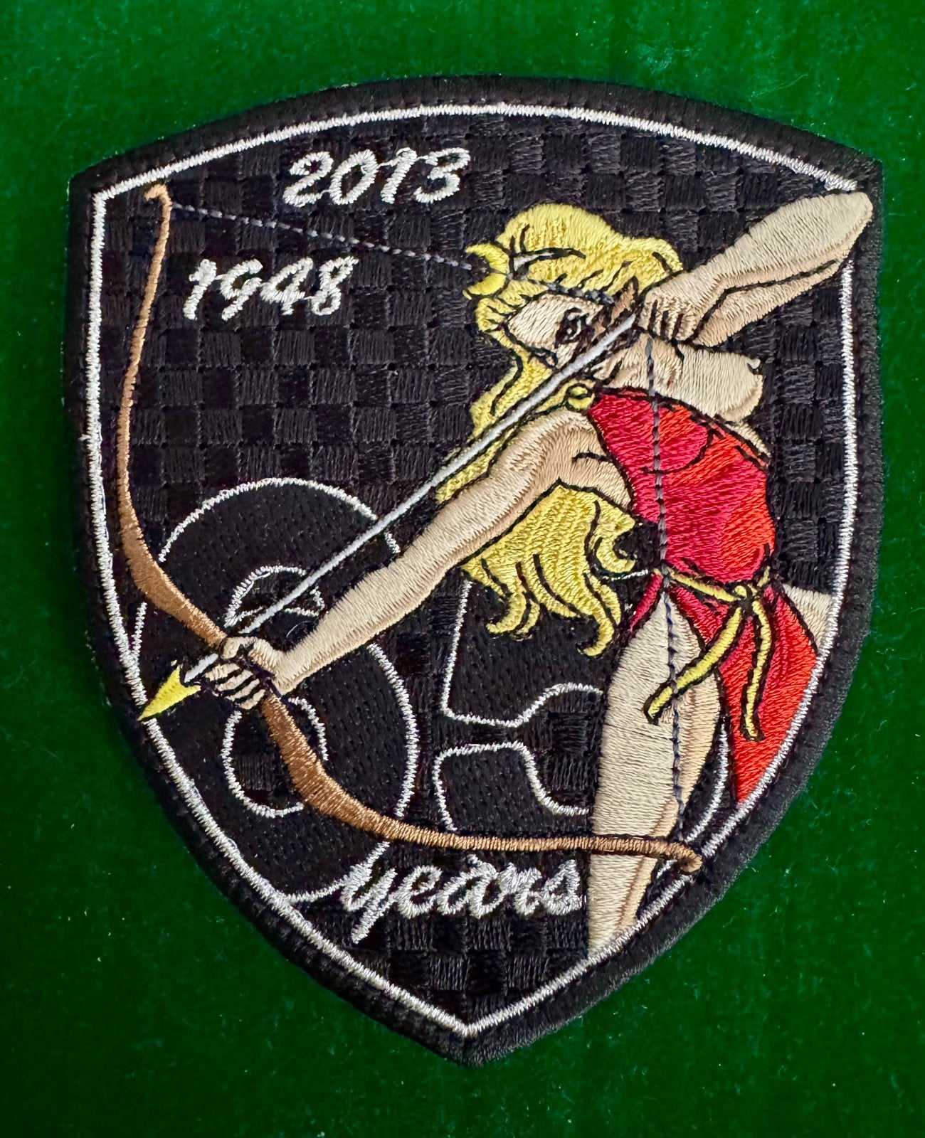 KLU RNLAF 323 squadron 65 years member patch, Verzenden, Nieuw, Patch, Badge of Embleem