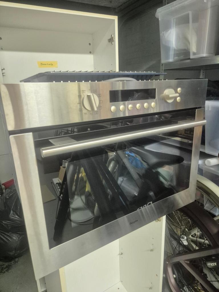 Inbouw Heteluchtoven - RVS, Witgoed en Apparatuur, Ovens, Ophalen, Overige merken, Hete lucht, Inbouw