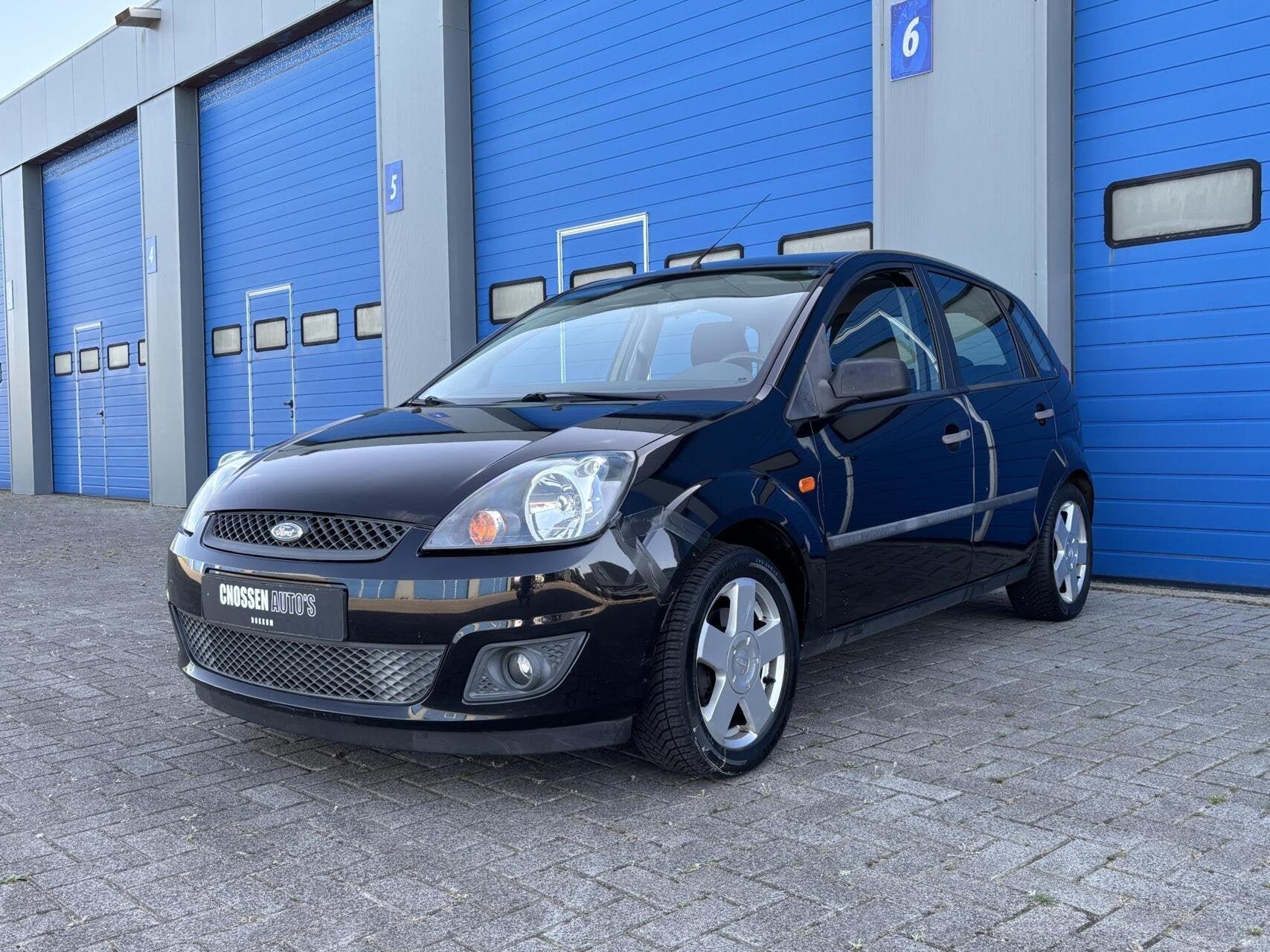 Ford Fiesta 1.3-8V Style, 5DRS, Airco, Trekhaak, NW APK!, Auto's, 1299 cc, Stof, Zwart, 4 cilinders