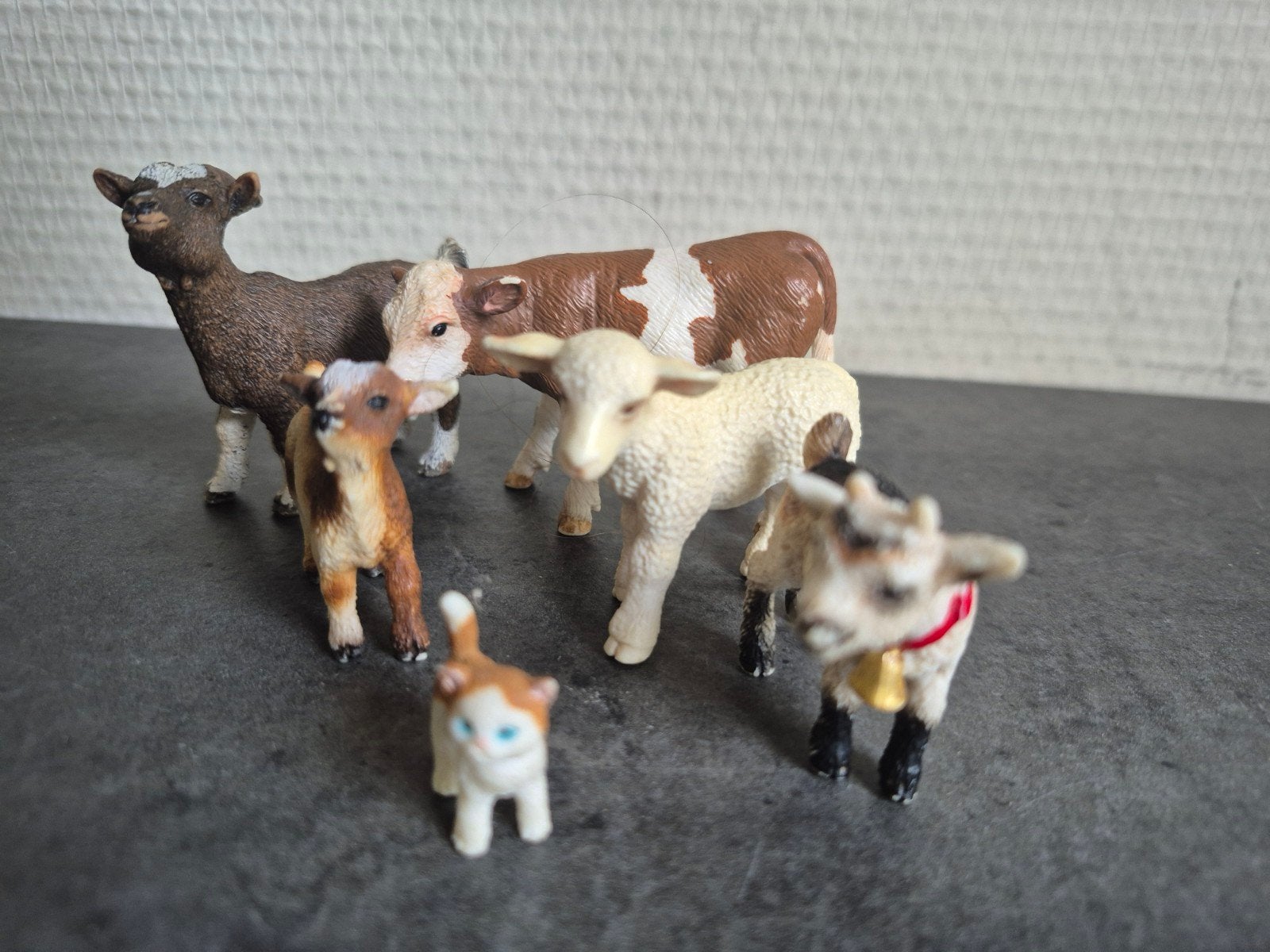 Schleich Boerderijdieren Set - 6 Stuks, Ophalen of Verzenden, Zo goed als nieuw