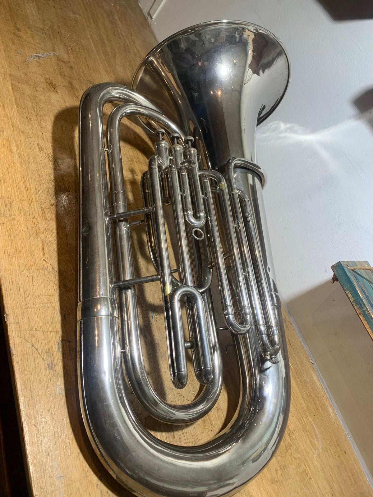 Bas Tuba Weltklang Bb, Ophalen of Verzenden, Gebruikt, Bes-tuba