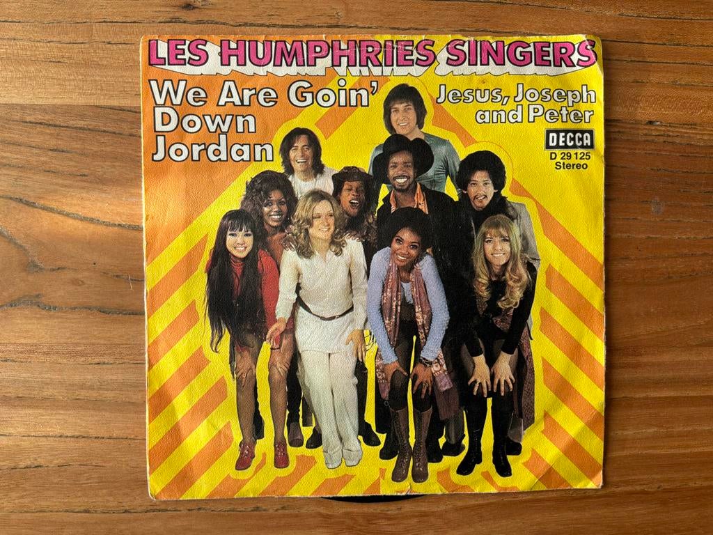 Les Humphries Singers - We Are Goin' Down Jordan single, Gebruikt, 7 inch, Single, Ophalen of Verzenden