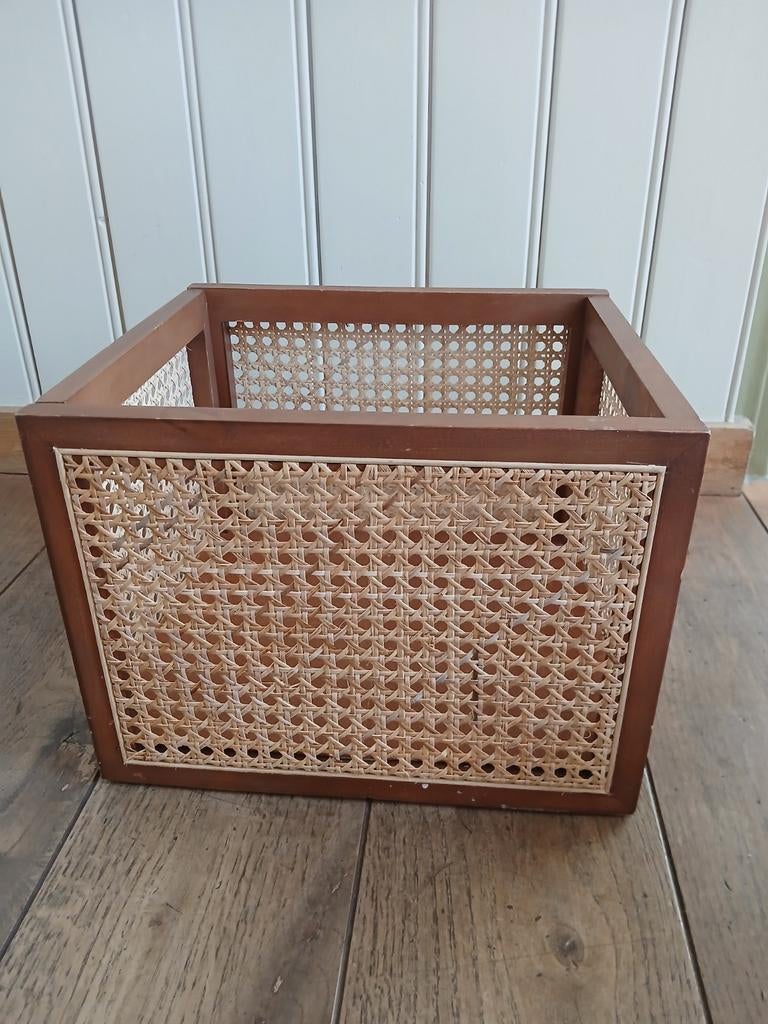 H&M Home Rotan Opbergmand / Decoratieve Box, Minder dan 50 cm, Overige materialen, Minder dan 50 cm, Ophalen of Verzenden