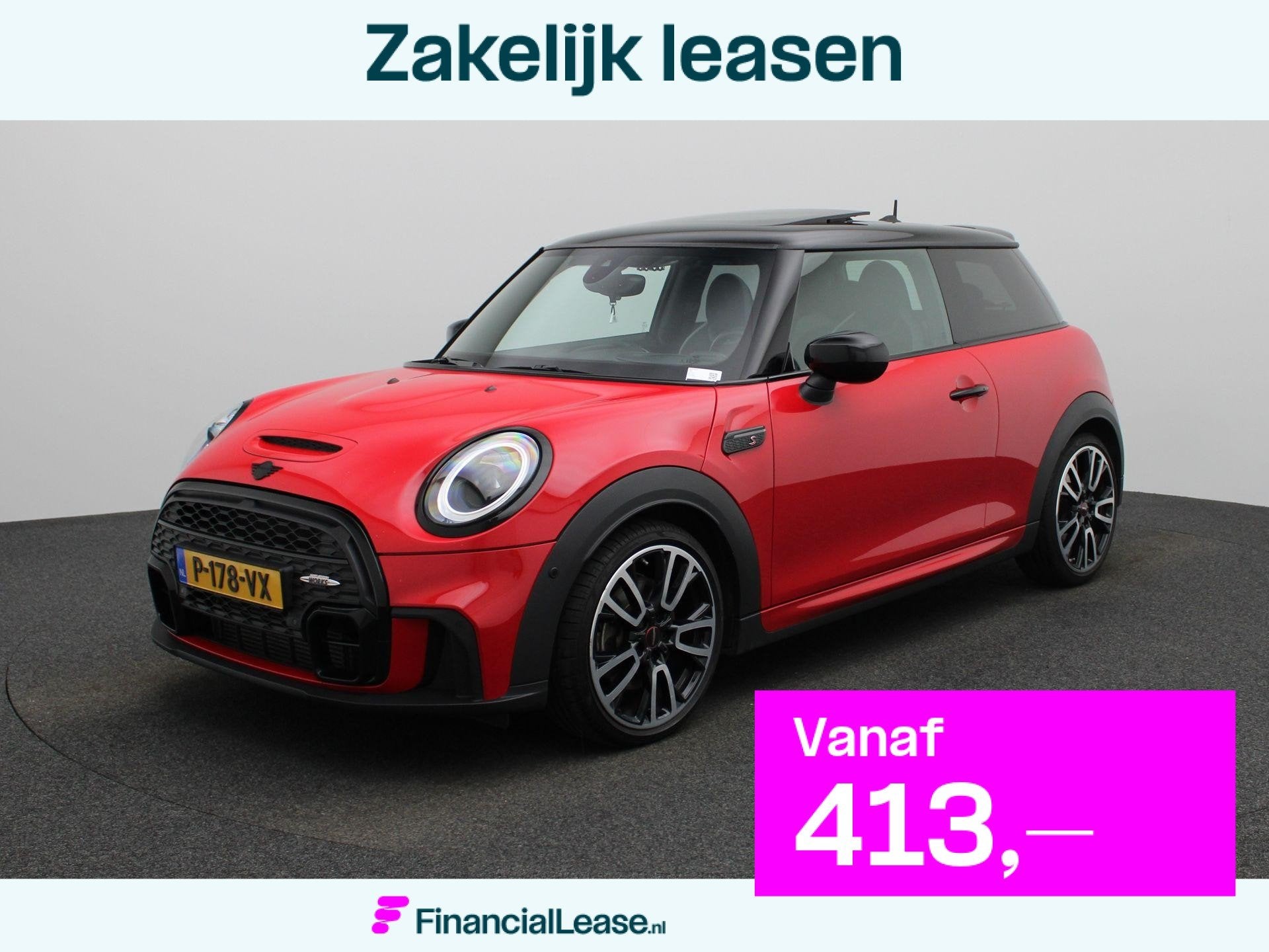 MINI 3-Deurs 2.0 Cooper S John Cooper Works | Automaat| Pano, Gebruikt, 4 stoelen, Origineel Nederlands, Bedrijf