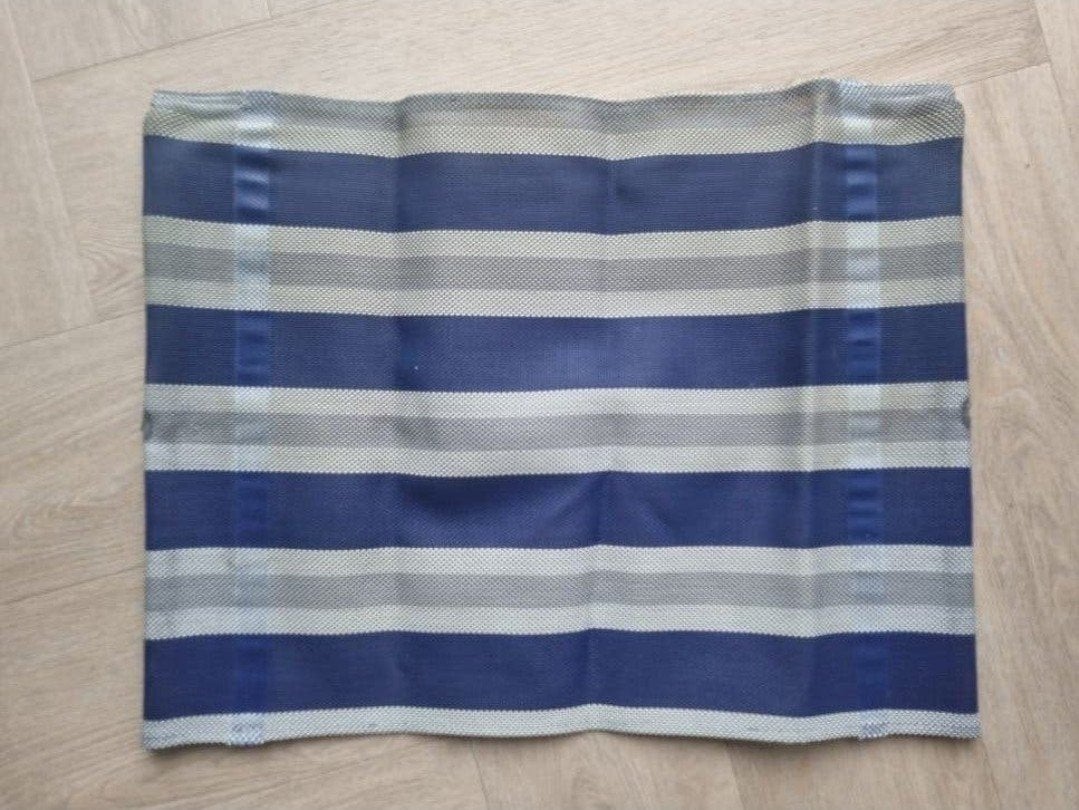 Zitting Crespo stoel kleur blauw., Caravans en Kamperen, Ophalen of Verzenden, Campingstoel