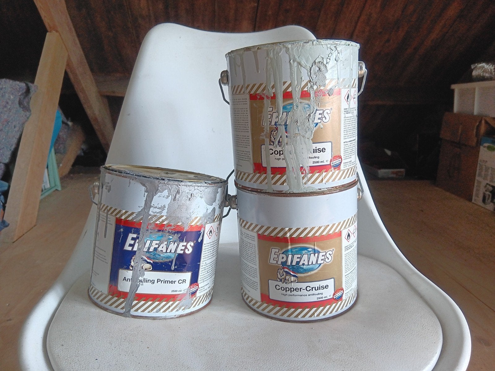 Antifouling, Ophalen