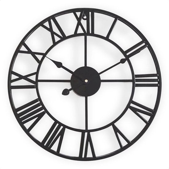 Klok 1 Meter = 100cm wandklok metalen klok € 19,95 NIEUW, Huis en Inrichting, Woonaccessoires | Klokken, Ophalen of Verzenden