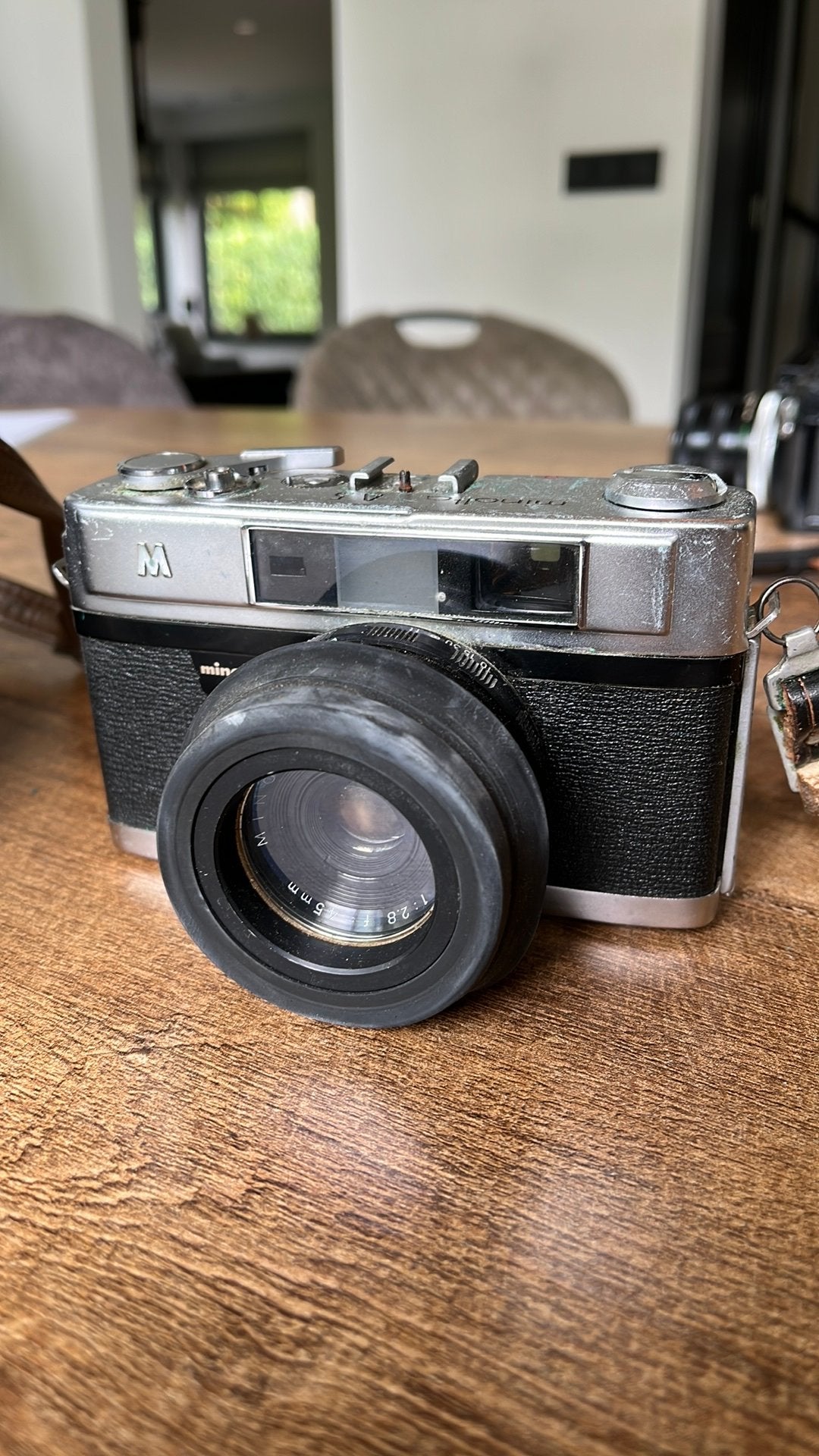 Minolta A5, Ophalen, Gebruikt, Minolta