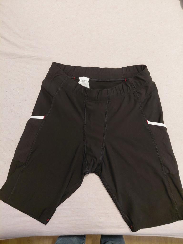 Fusion tight short Maat M, Ophalen of Verzenden, Zo goed als nieuw, Zwart, Voetbal