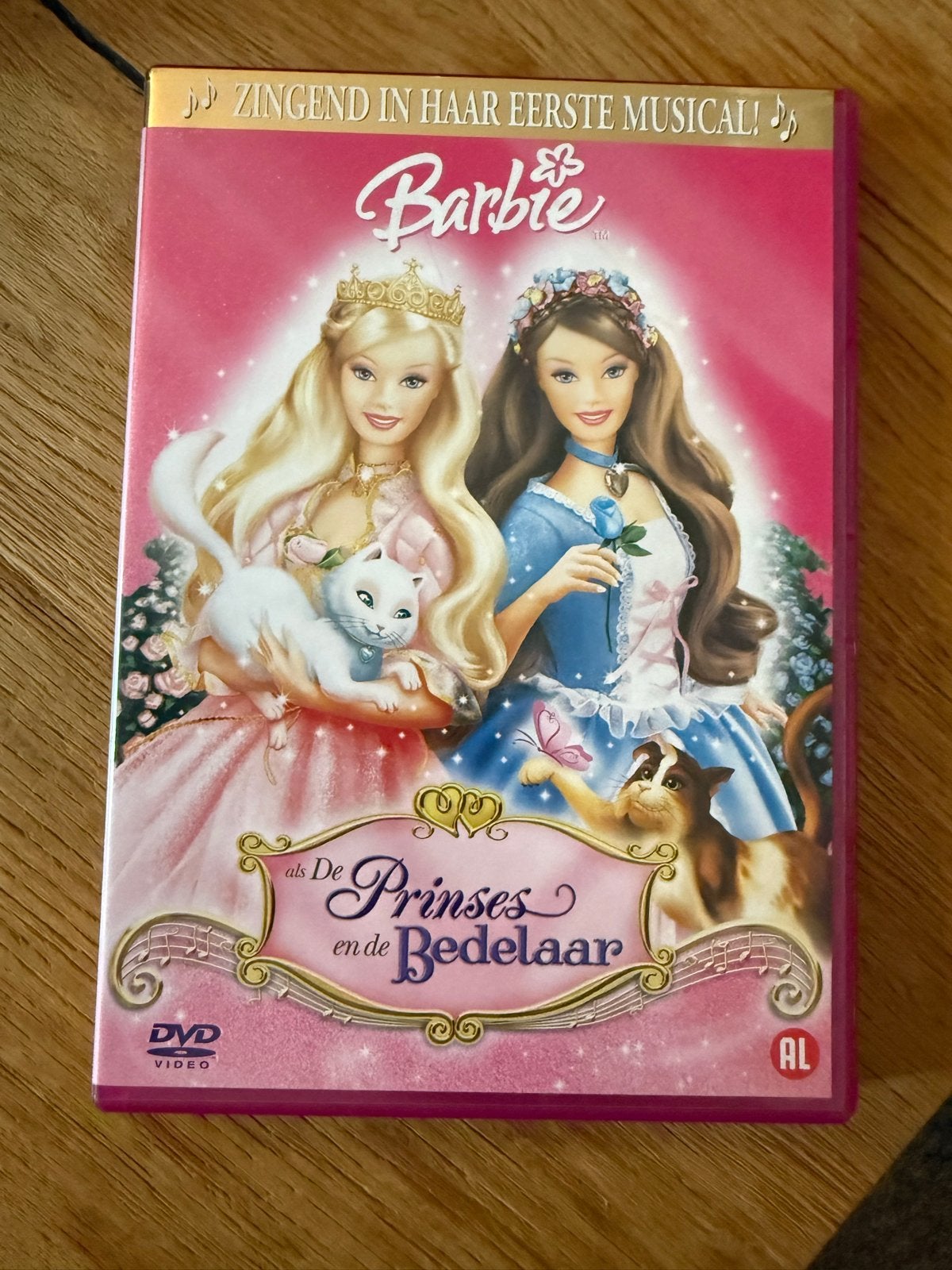 Barbie als De Prinses en de Bedelaar DVD, Animatie, Alle leeftijden, Nederlands, Film