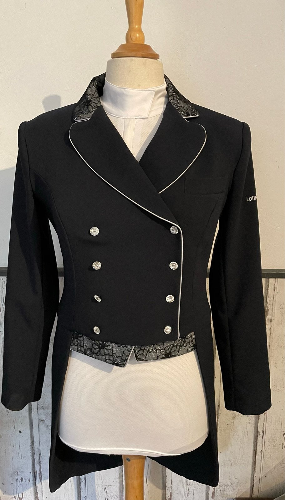 LotusRomeo lange slipjas maat 38, Dieren en Toebehoren, Paardrijkleding, Gebruikt, Dressuur, Ophalen of Verzenden, Dames