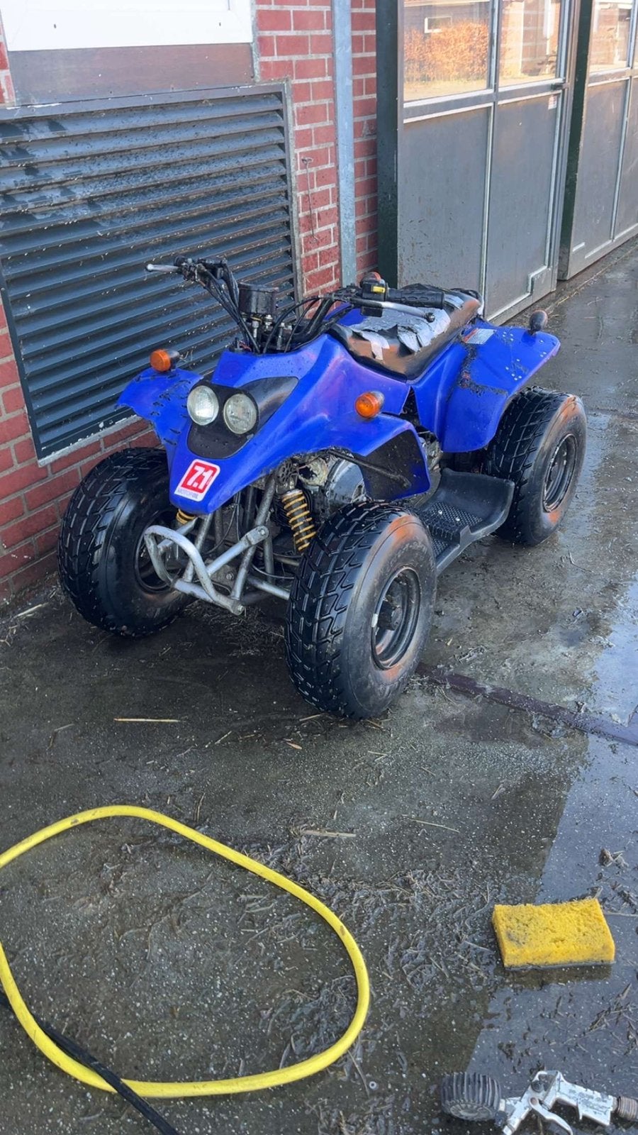 Unilli quad 70cc lichte opknapper, Ophalen of Verzenden, Carburateur