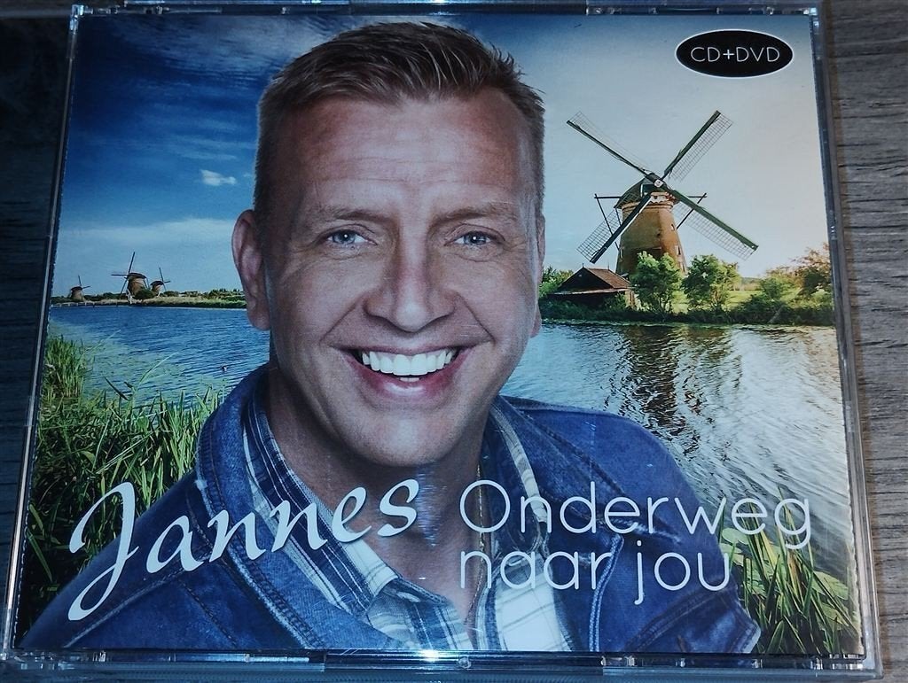Jannes ‎- Onderweg Naar Jou [CD + DVD], Ophalen of Verzenden, Zo goed als nieuw, Levenslied of Smartlap