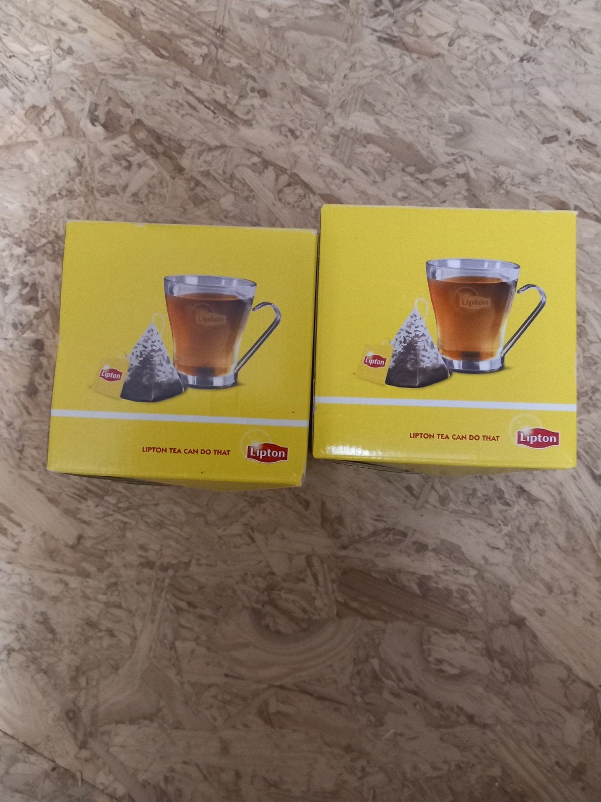 set a 2 nieuwe Lipton Tea glazen nieuw, Ophalen of Verzenden, Nieuw