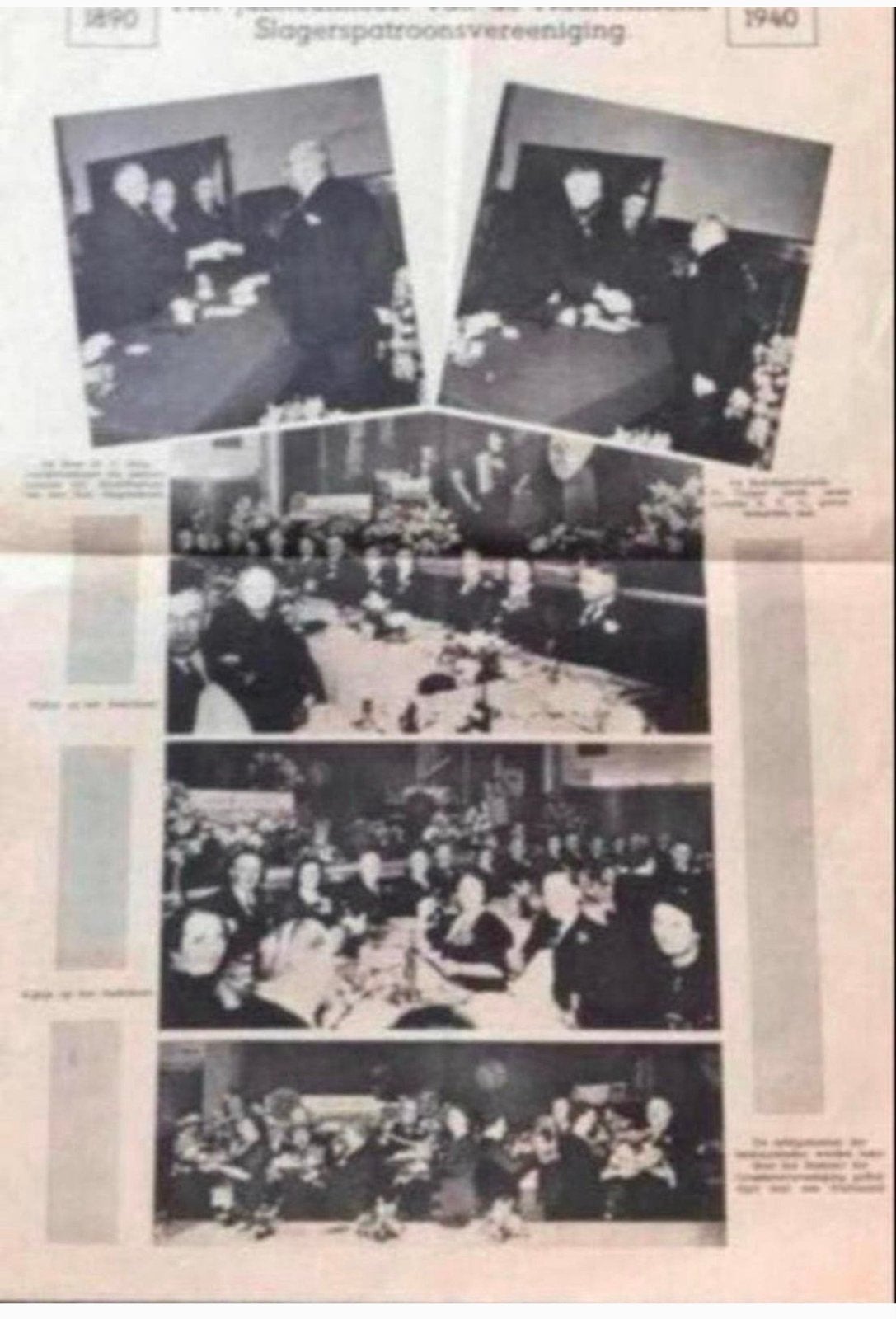 Artikel Jubileum nummer 1940 - Vee- en Vleeschhandel, Ophalen of Verzenden, Gelezen, Overige typen