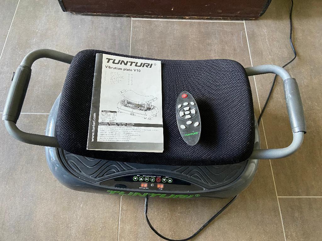 Tunturi vibration plate V10  trilplaat, Ophalen, Zo goed als nieuw, Benen, Trilplaat