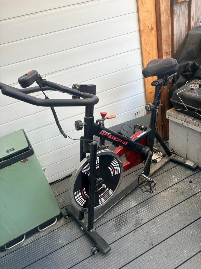 Fiets trainer - Speedbike 10KG - Doe een goed bod!, Ophalen, Gebruikt, Spinningfiets, Metaal