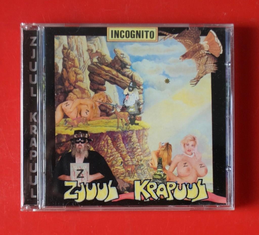cd Zjuul Krapuul Incognito voorman Katastroof met Strijdlied, Cd's en Dvd's, Ophalen of Verzenden, Gebruikt, Levenslied of Smartlap