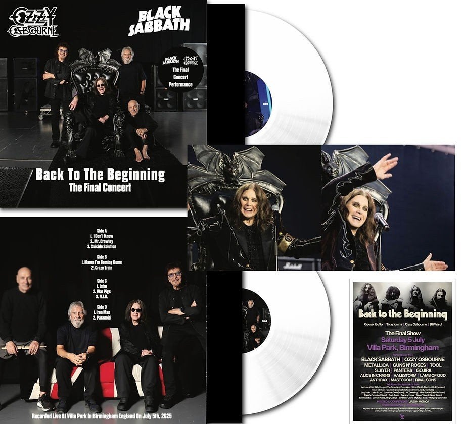 Black Sabbath 2 lp vinyl Back to the Beginning, Ophalen of Verzenden, Dubbel-LP, Nieuw in verpakking, Dubbel-LP